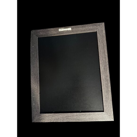 Vintage Jewelry Christmas Tree Framed Snowy Forest Picture 17" x 14" by Betty - Picture 11 of 11